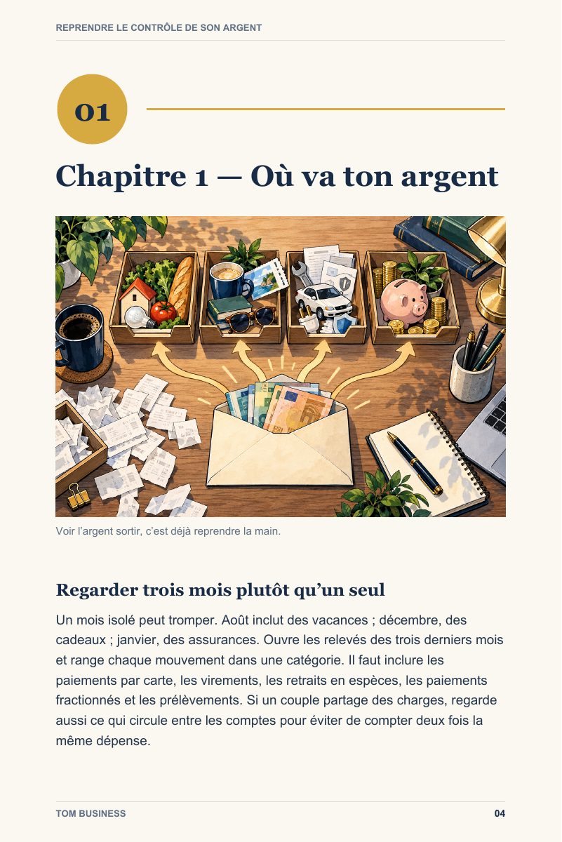 Aperçu page 5 de Reprendre le contrôle de son argent