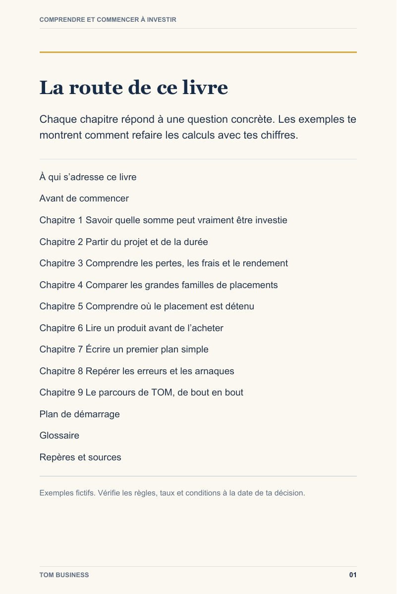Aperçu page 2 de Comprendre et commencer à investir